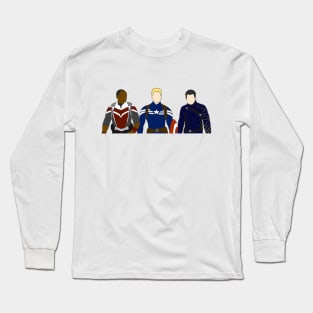 cap trio Long Sleeve T-Shirt